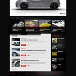 Автомобильный шаблон сайта для wordpress (psd в комплекте)