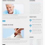 бизнес шаблон joomla