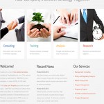 Бесплатный шаблон сайта визитка html (Psd в комплекте)