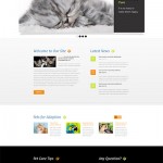 Шаблон сайта html со слайдером (Psd в комплекте)