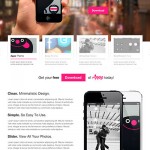 одностраничная тема wordpress